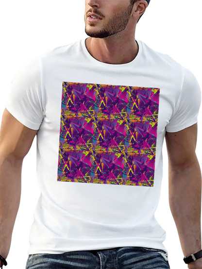 Abstract Graphic Print Tee