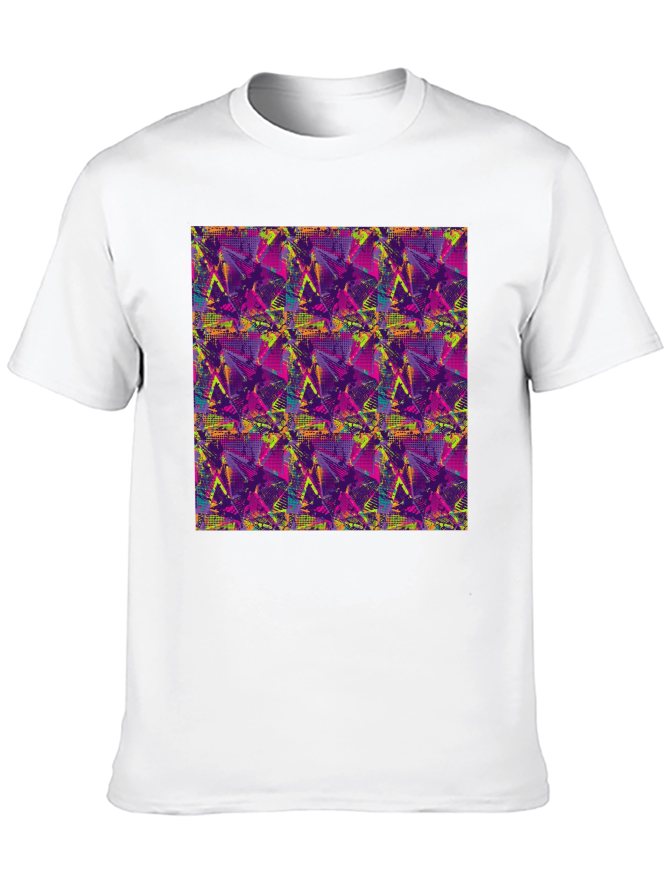 Abstract Graphic Print Tee