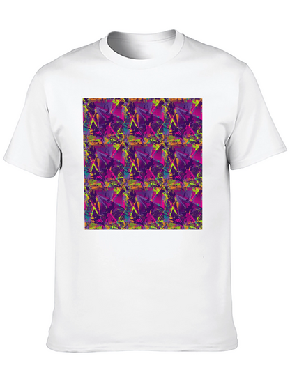 Abstract Graphic Print Tee