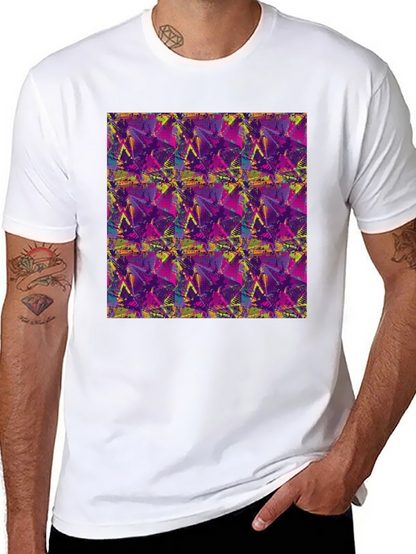 Abstract Graphic Print Tee