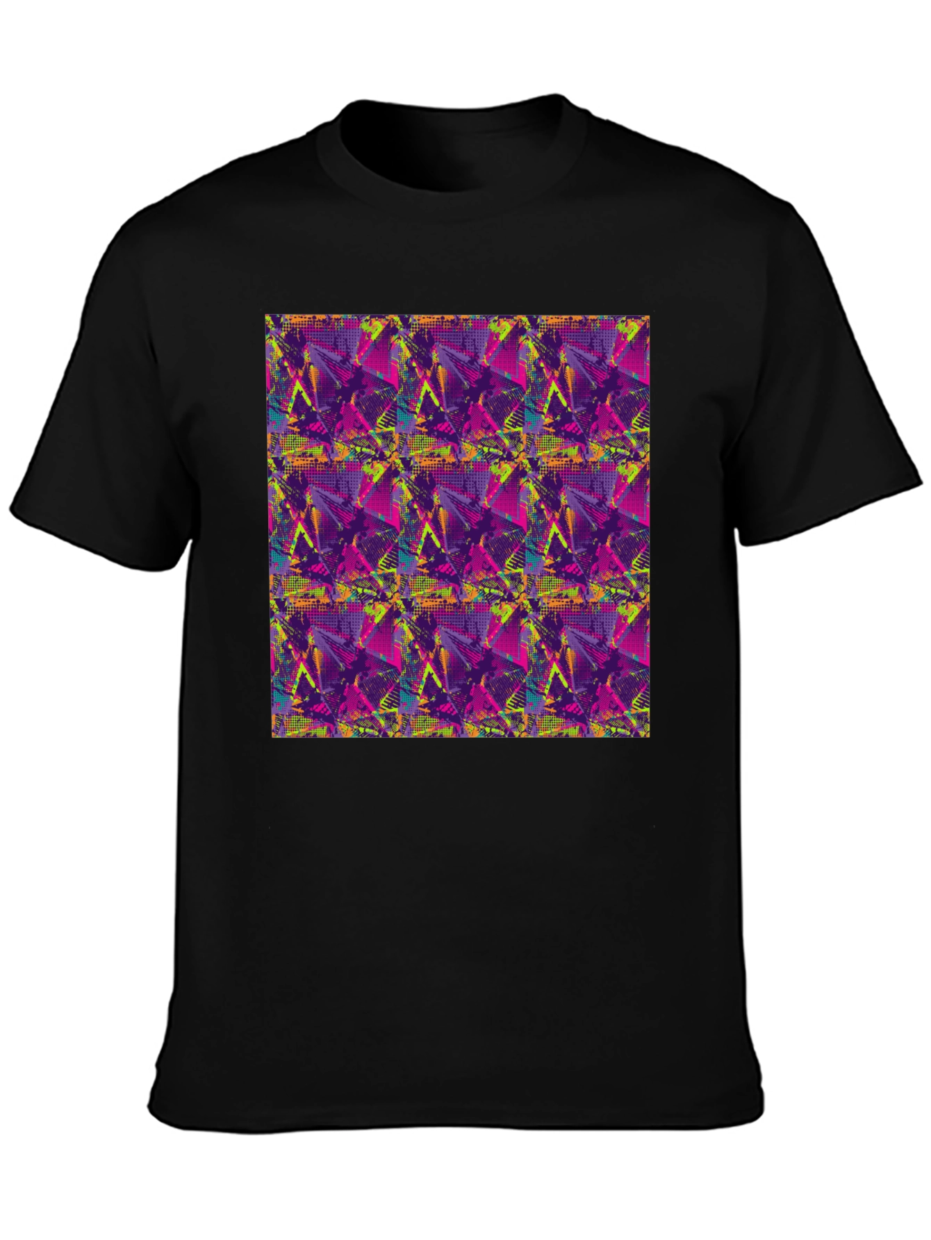 Abstract Graphic Print Tee