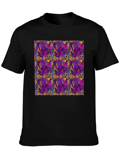 Abstract Graphic Print Tee