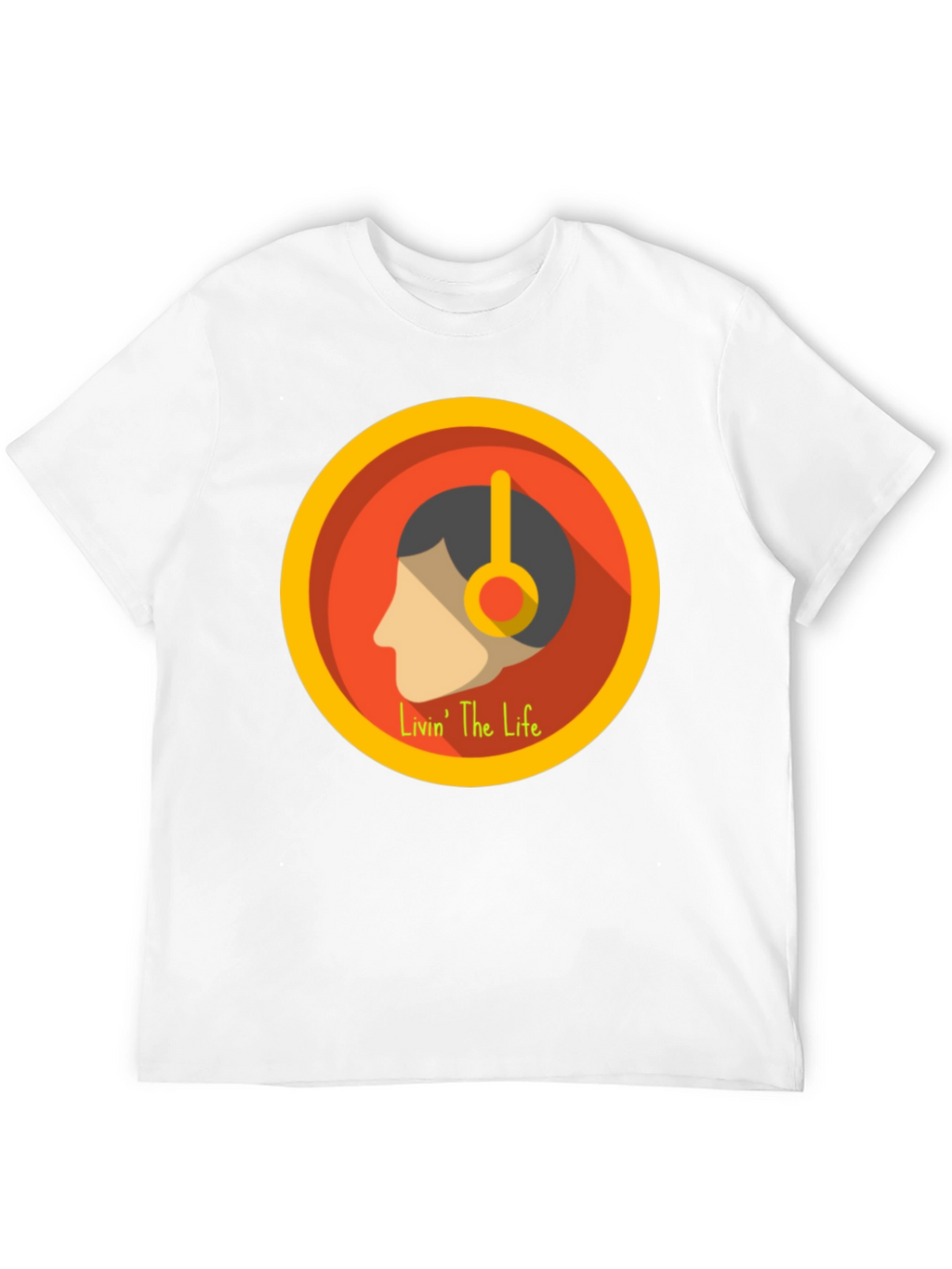 Livin The Life Graphic Tee - Black