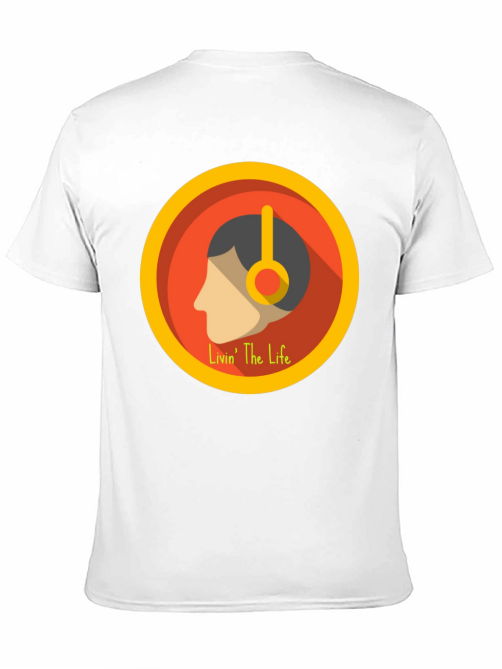 Livin The Life Graphic Tee - Black