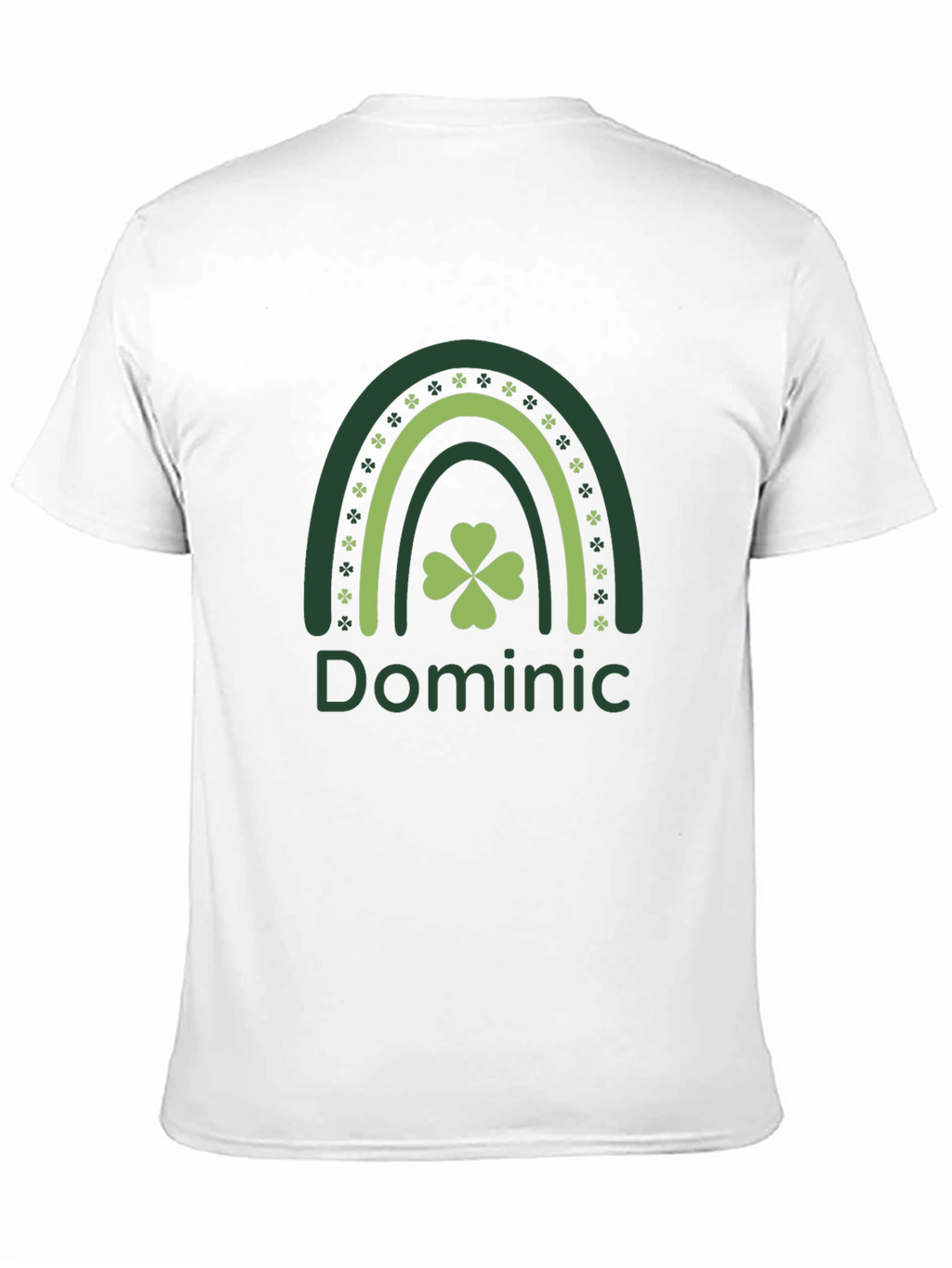 Personalized St. Patricks Day Rainbow T-Shirt