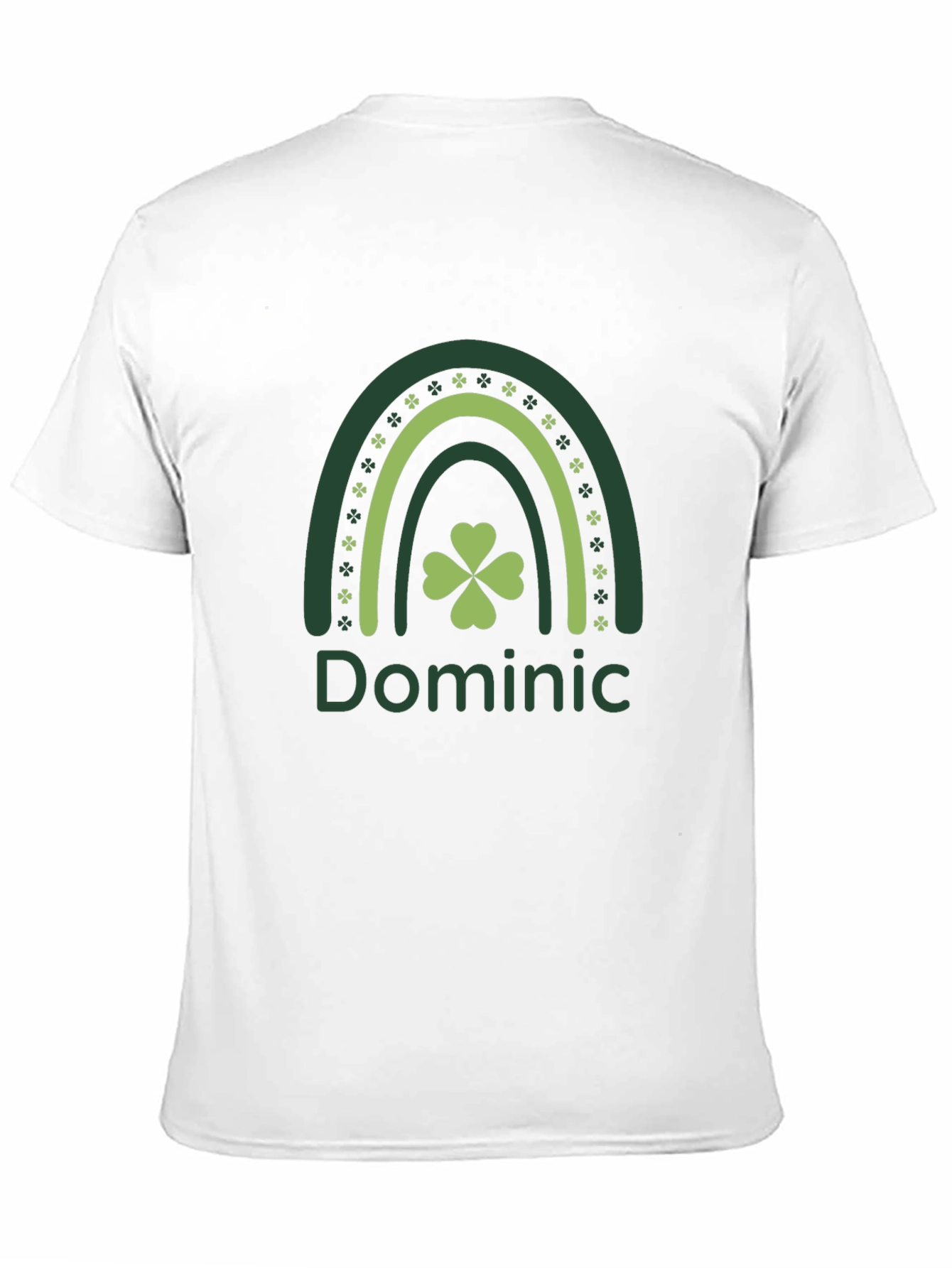 Personalized St. Patricks Day Rainbow T-Shirt