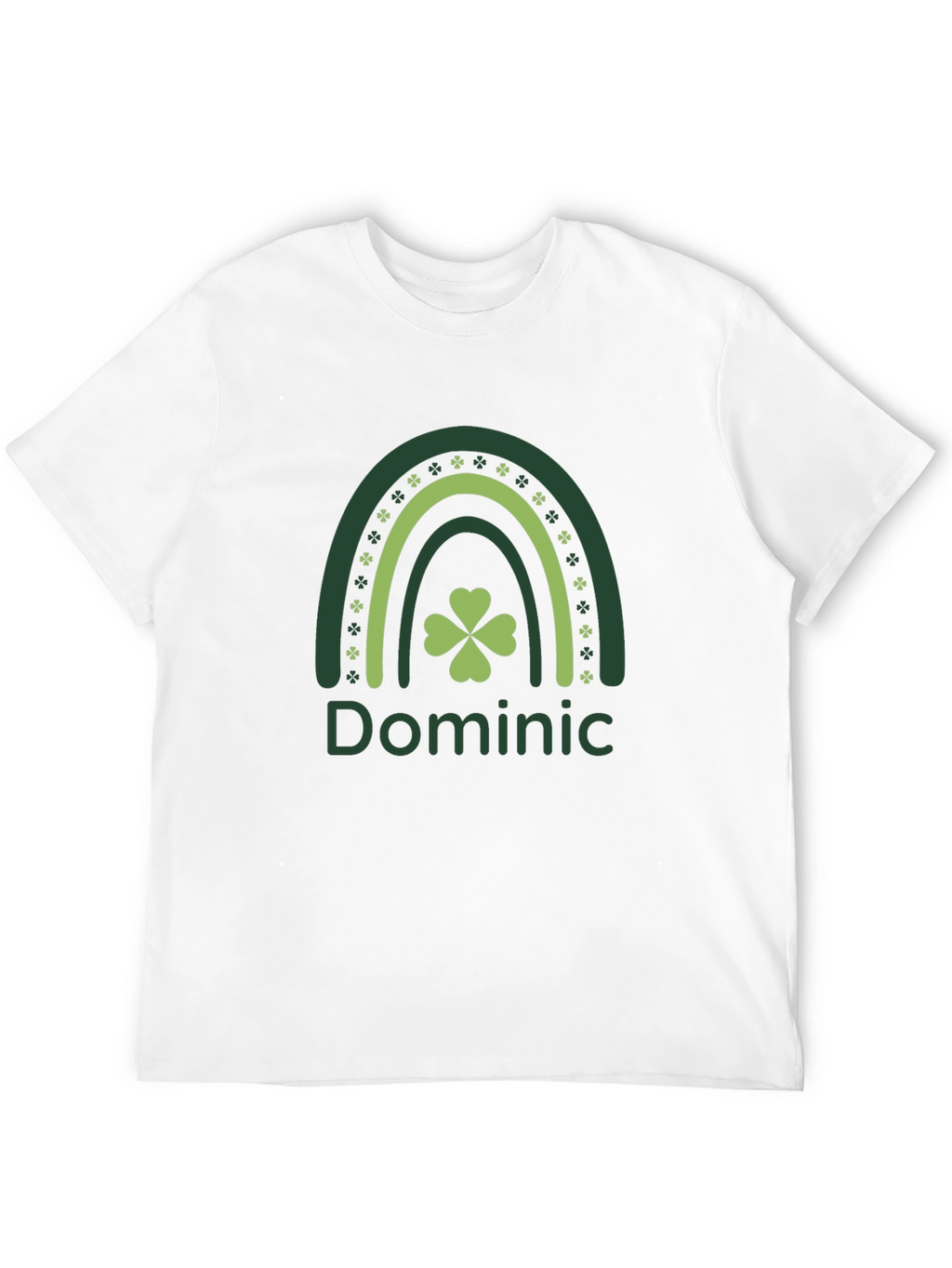 Personalized St. Patricks Day Rainbow T-Shirt