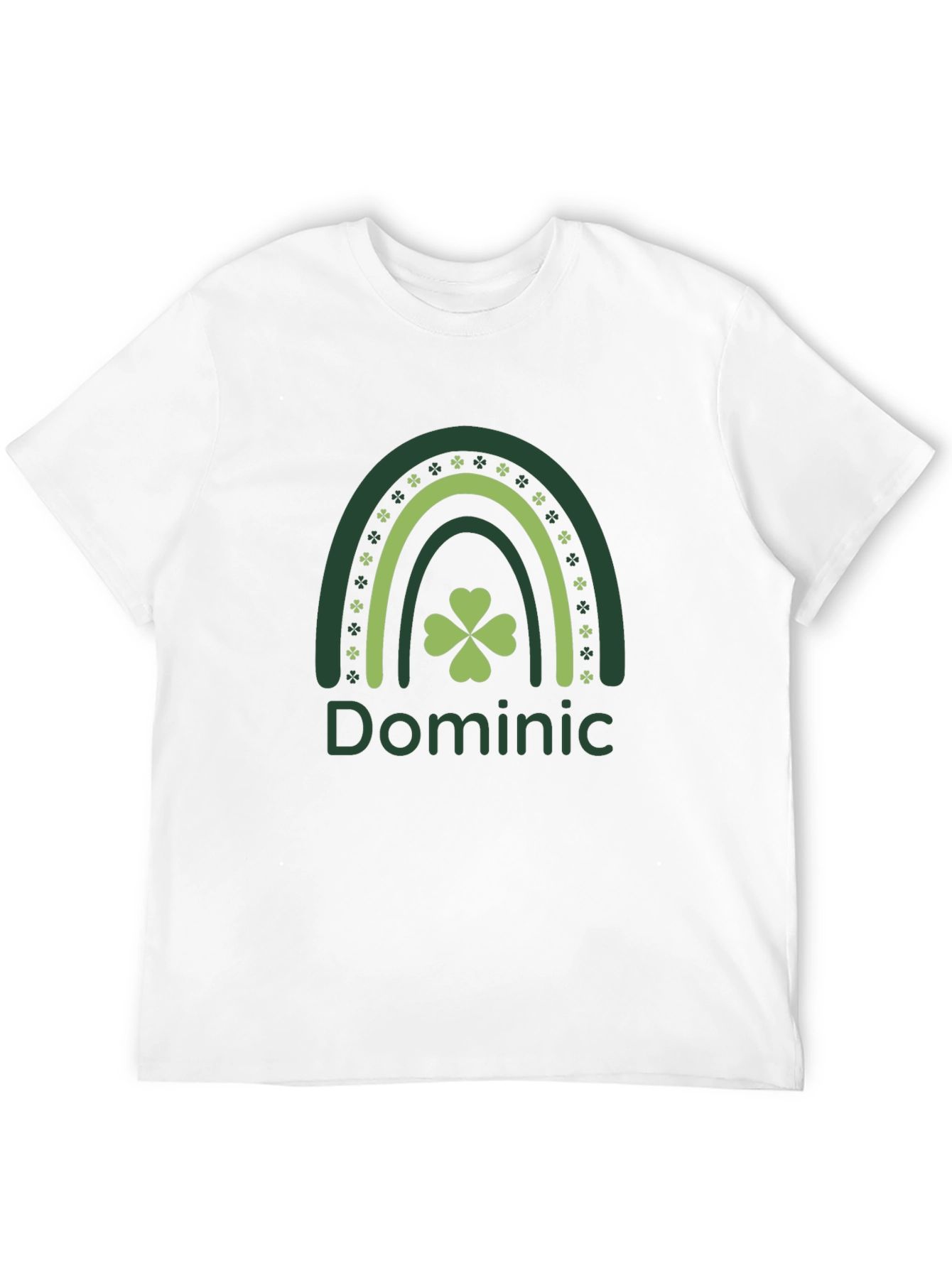 Personalized St. Patricks Day Rainbow T-Shirt