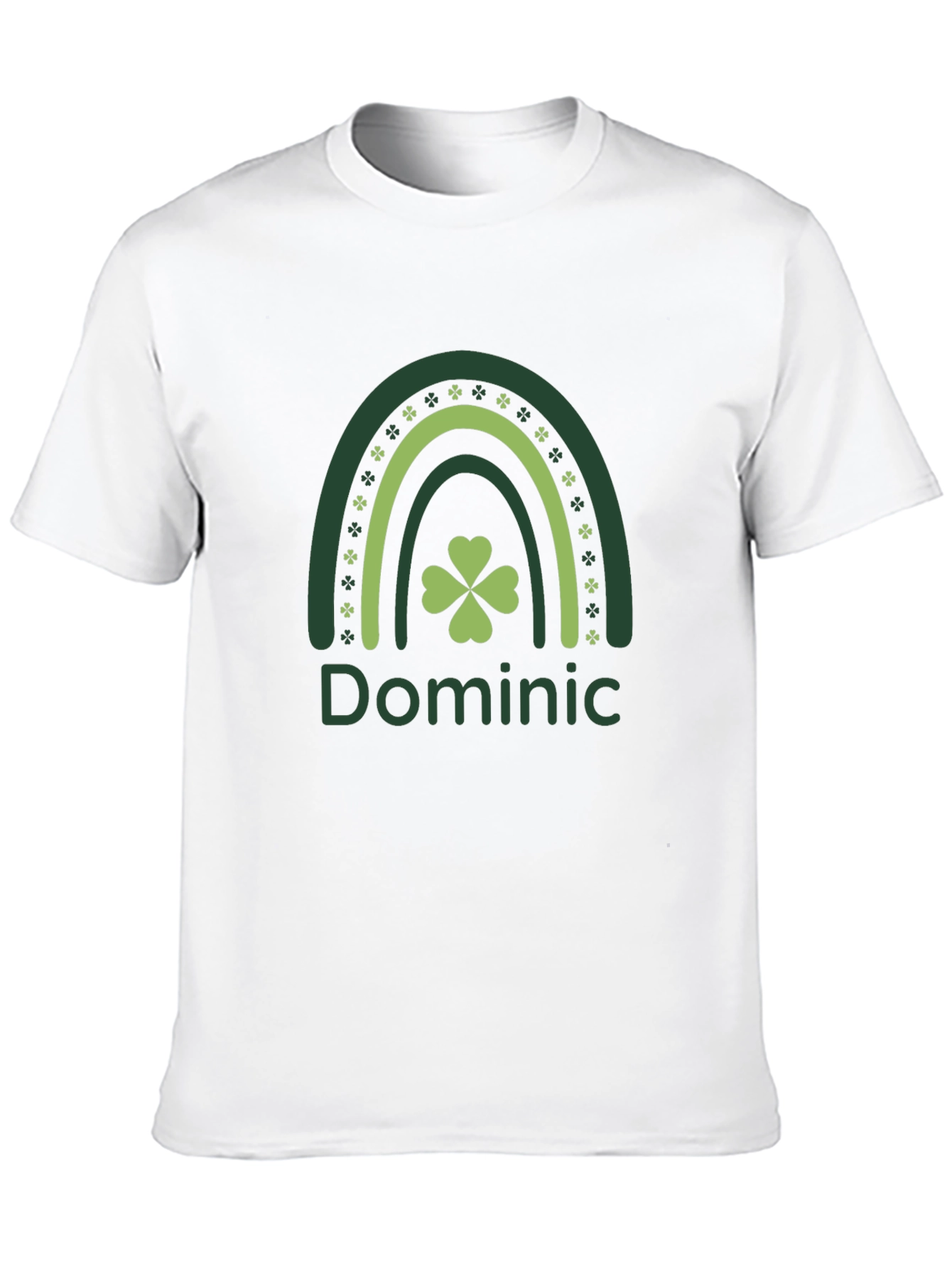 Personalized St. Patricks Day Rainbow T-Shirt