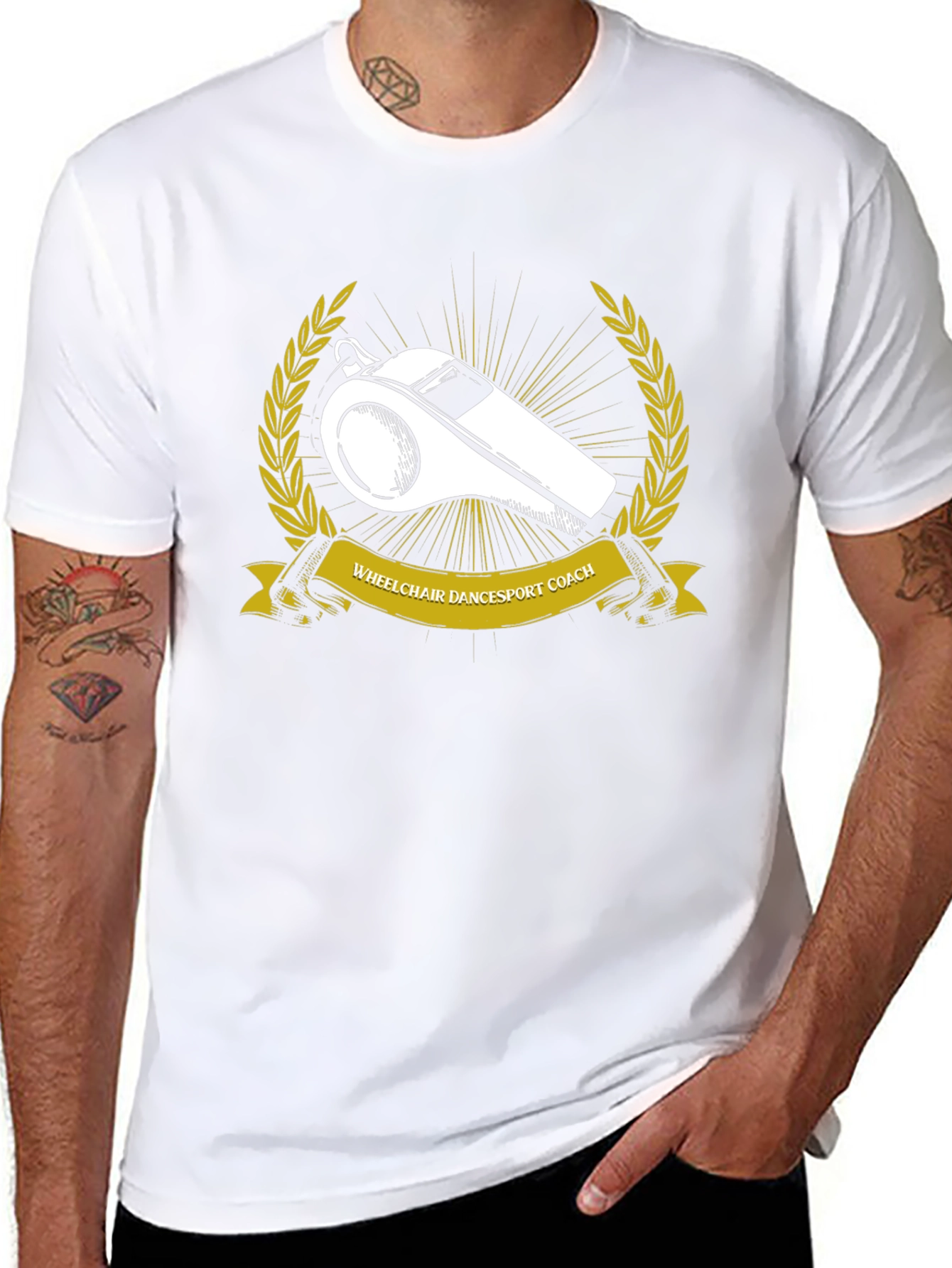 Wheelchair Dancesport Coach T-Shirt