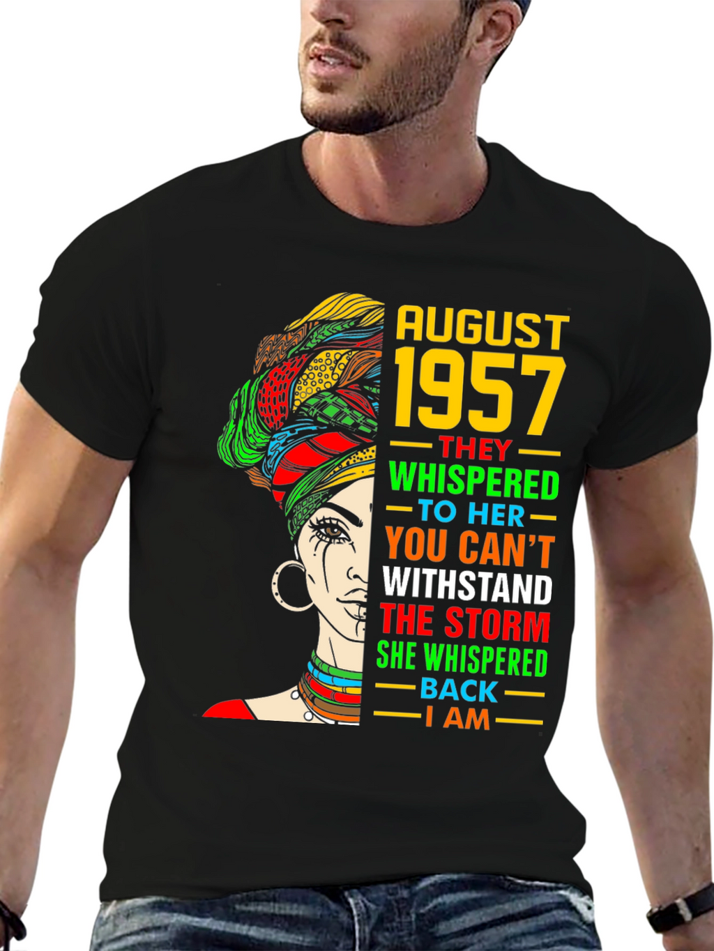 August 1957 Woman Strength T-Shirt