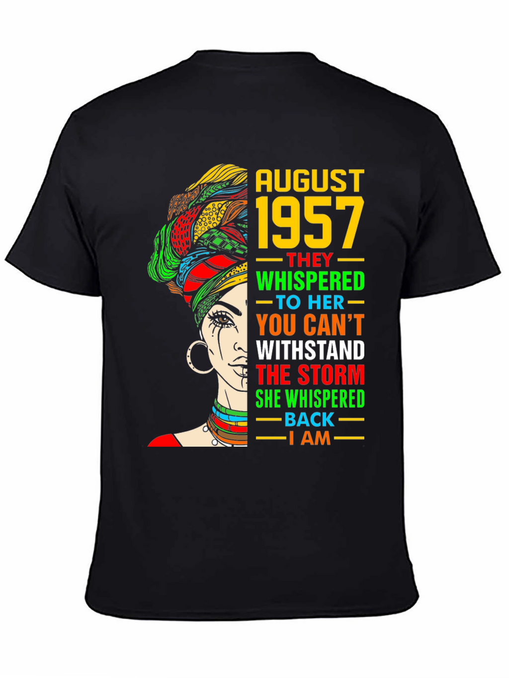 August 1957 Woman Strength T-Shirt