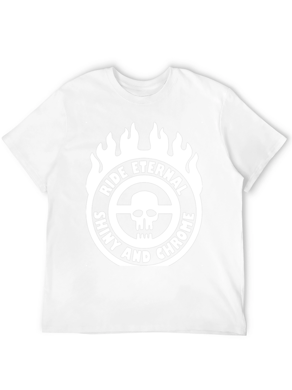 Ride Eternal Shiny and Chrome Black T-Shirt
