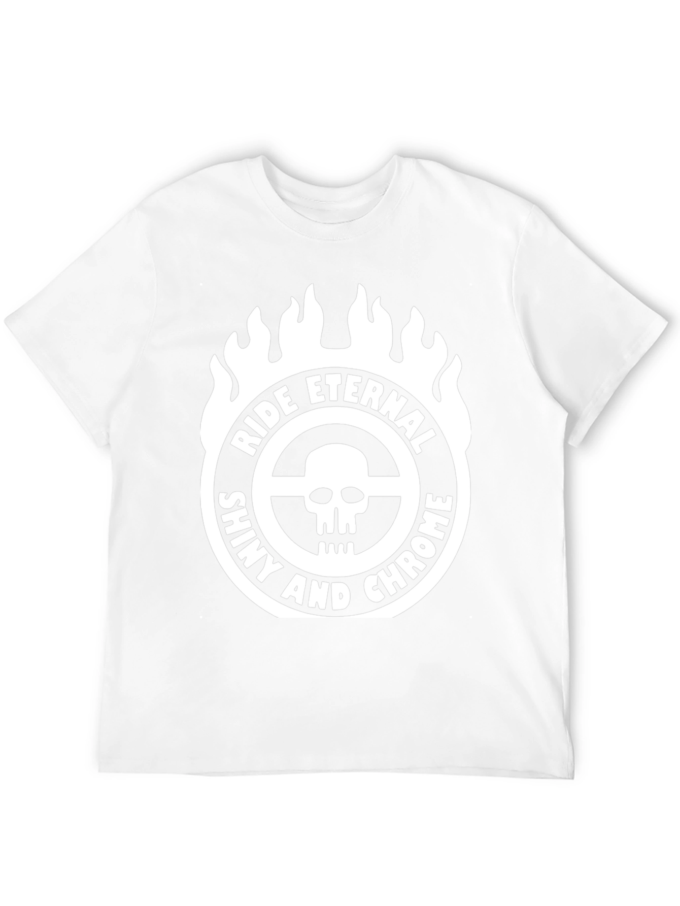 Ride Eternal Shiny and Chrome Black T-Shirt