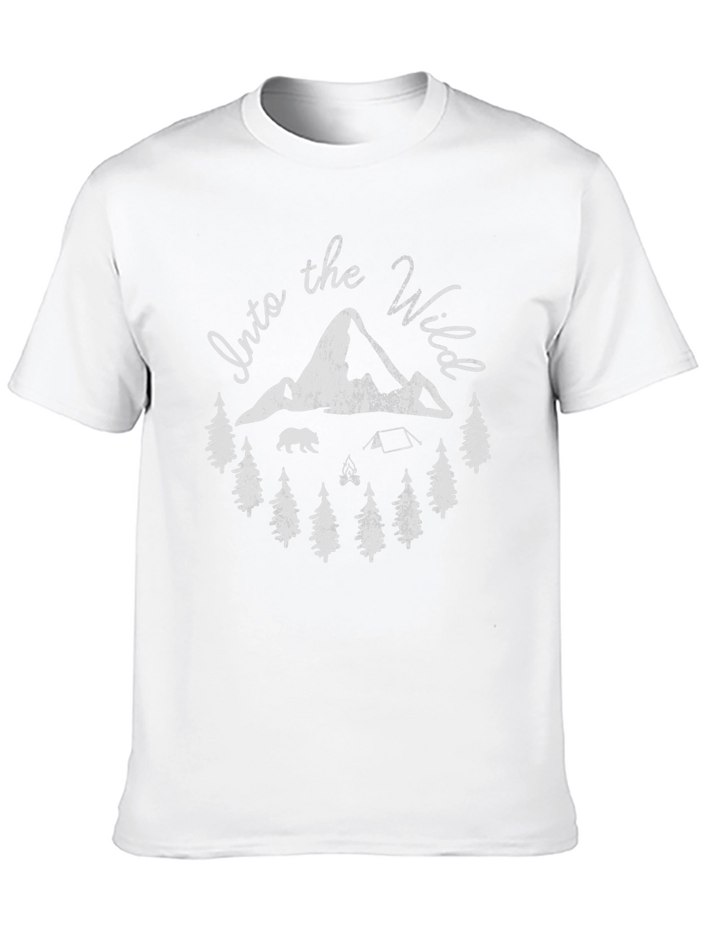 Into the Wild Graphic Tee - Nature Adventure Shirt
