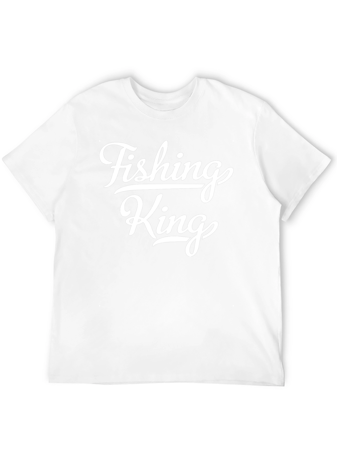 Fishing King Graphic Tee - Stylish Angler Apparel