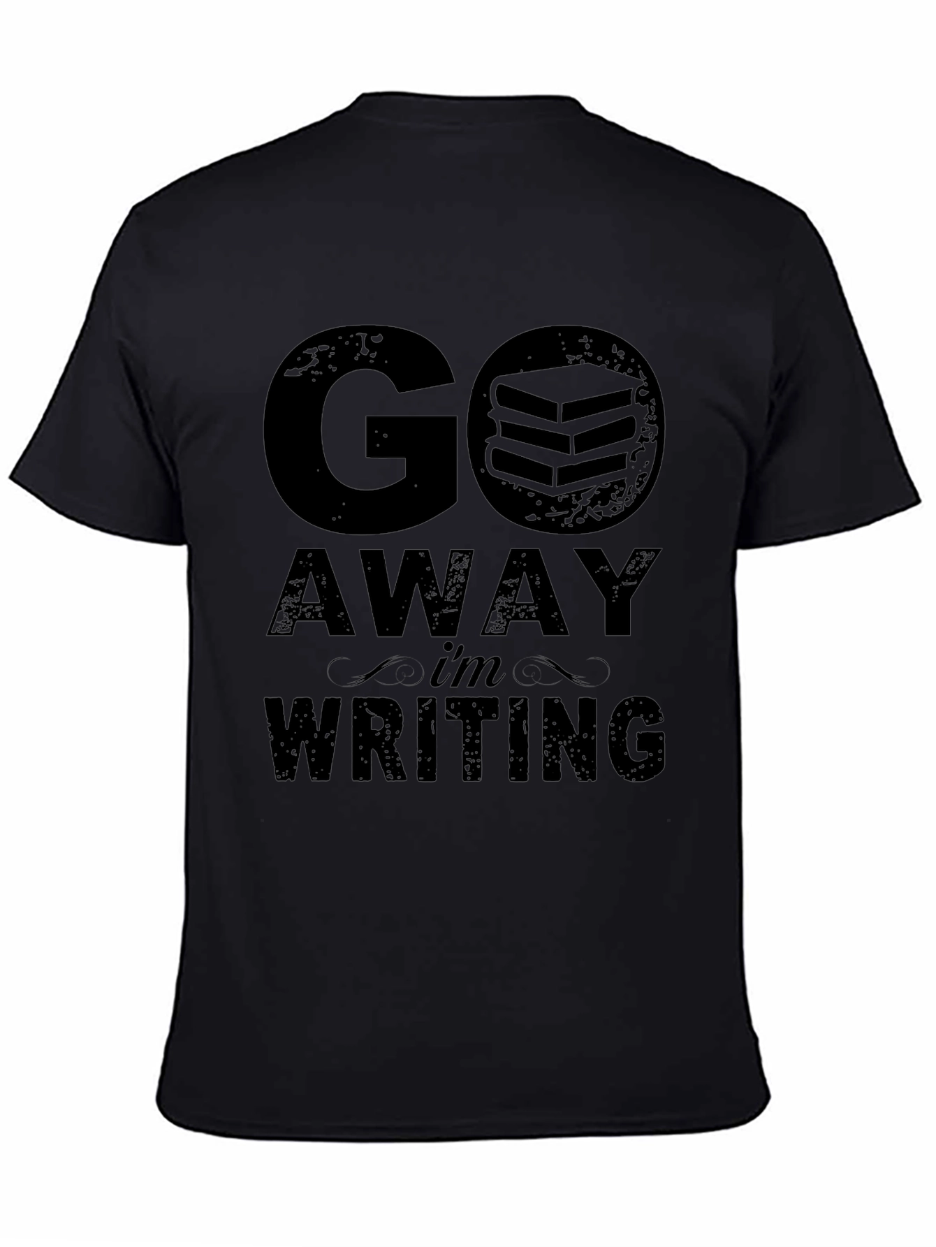 Go Away Im Writing T-Shirt
