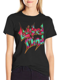 Lavished Mind Graphic Tee - Black Cotton Casual Shirt