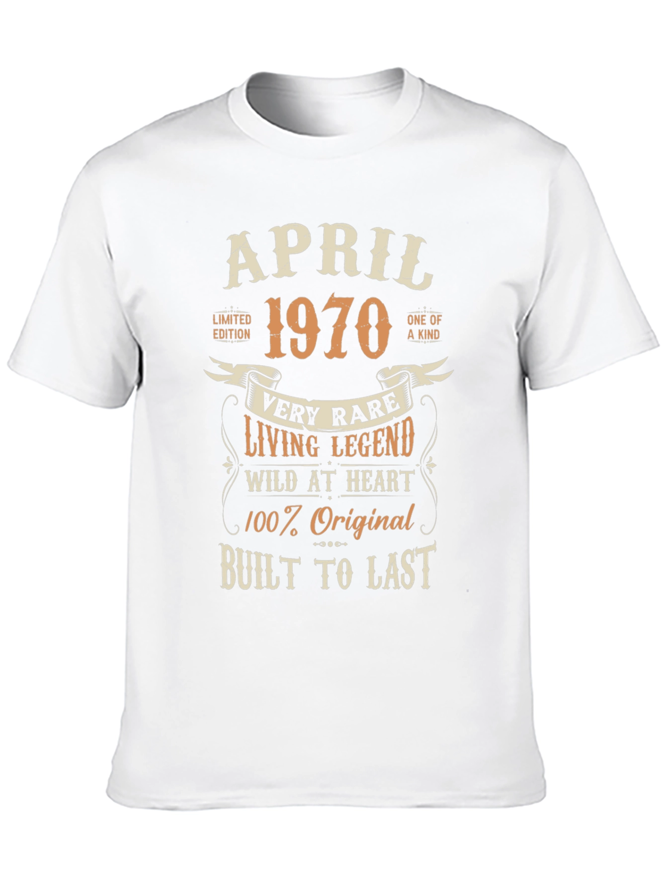 April 1970 Birthday Legend T-Shirt