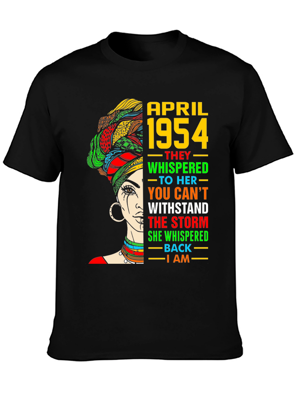 April 1954 Black Queen T-Shirt