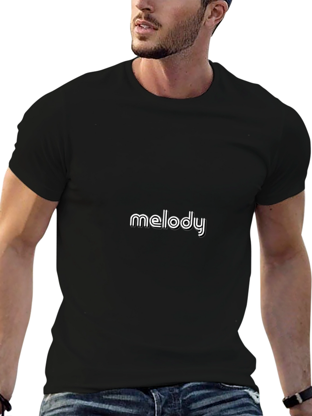 Melody Black T-Shirt