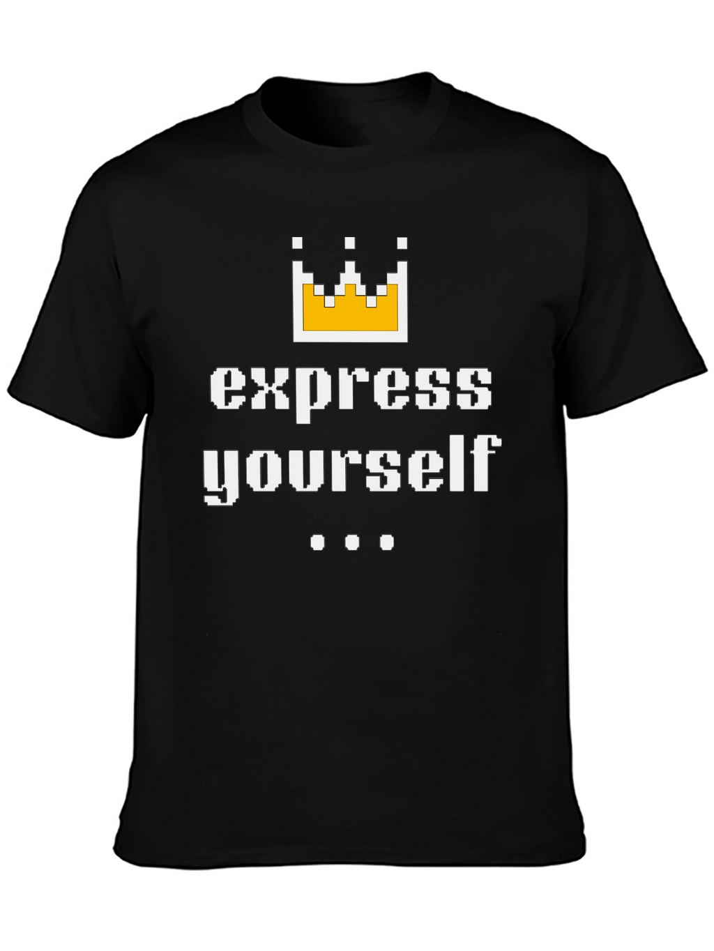 Express Yourself Pixelated T-Shirt