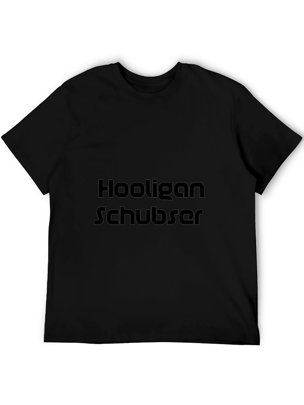 Hooligan Schubser Graphic Tee - Black