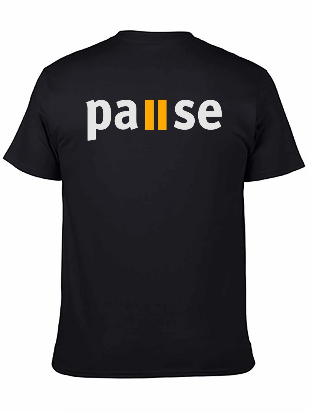 Pause Graphic T-Shirt - Casual Style