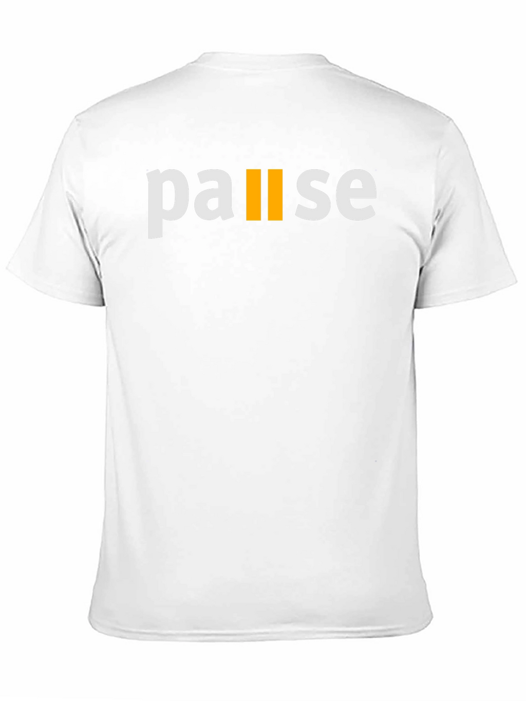Pause Graphic T-Shirt - Casual Style
