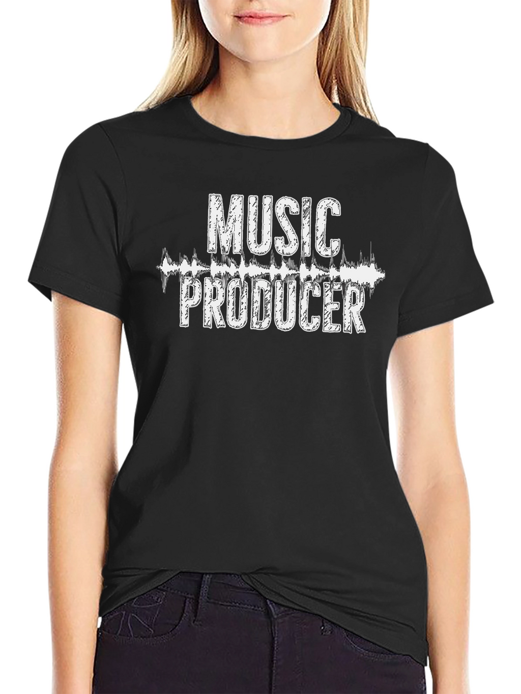 Music Producer T-Shirt - Black Graphic Tee