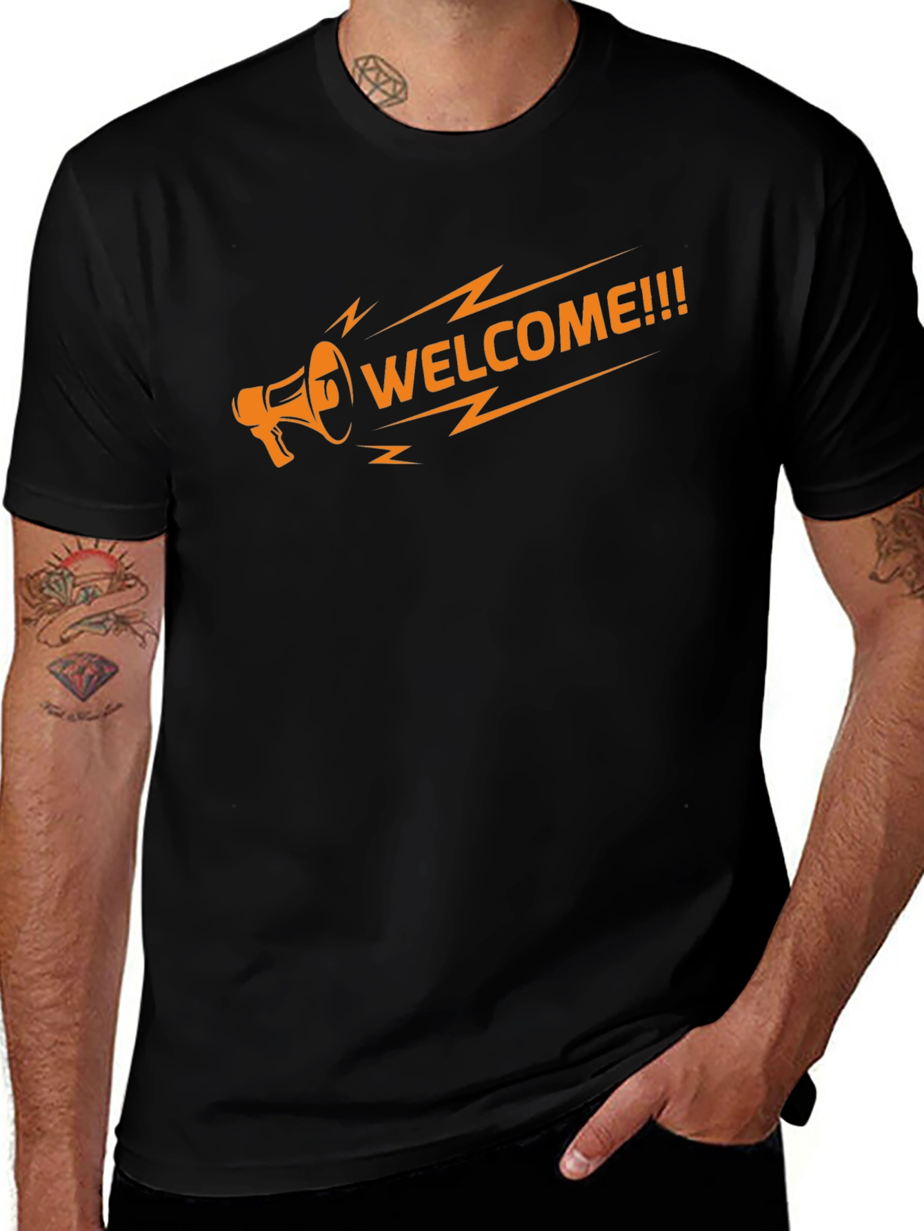 Welcome Graphic T-Shirt - Soft Cotton Tee