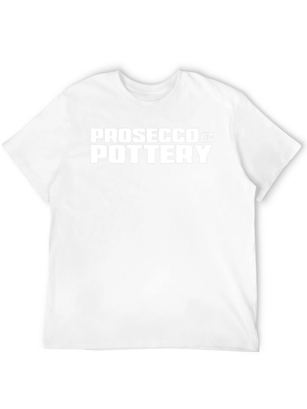 Prosecco & Pottery Black T-Shirt