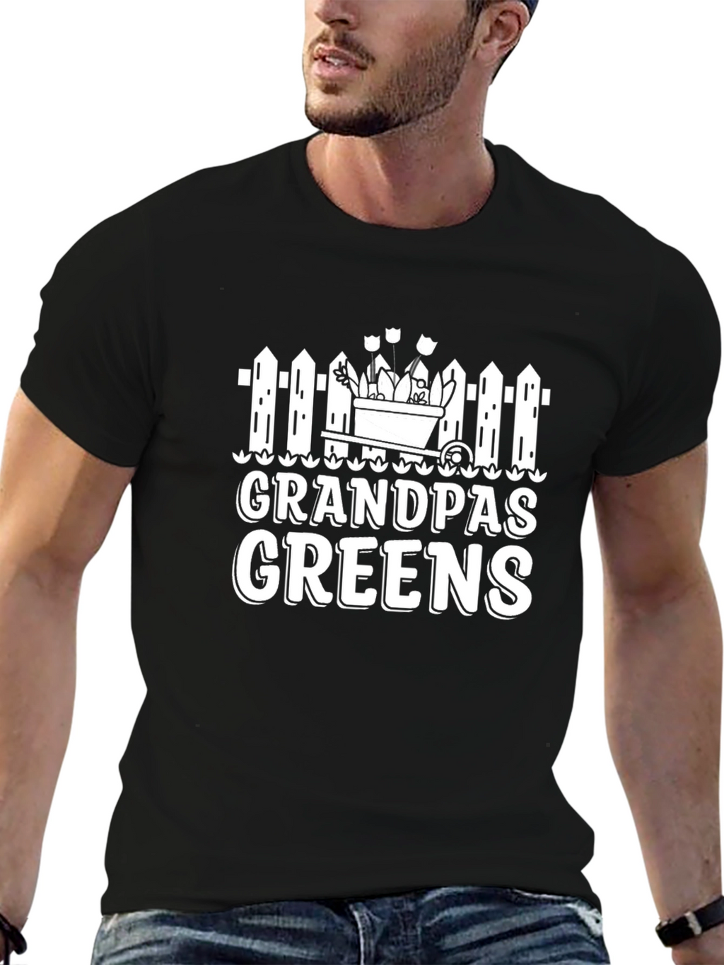 Grandpas Greens T-Shirt - Gardening Tee