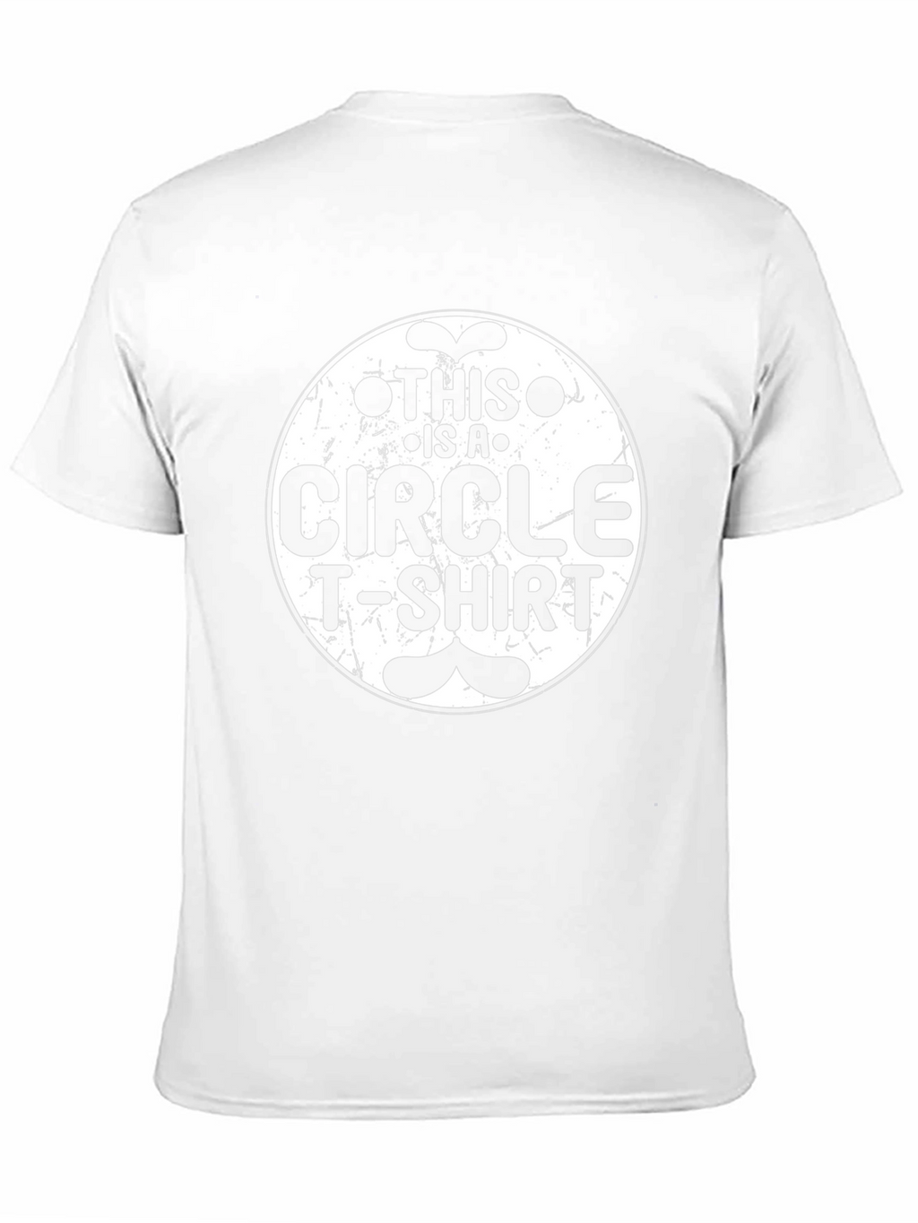 Funny Circle T-Shirt - Graphic Design Tee