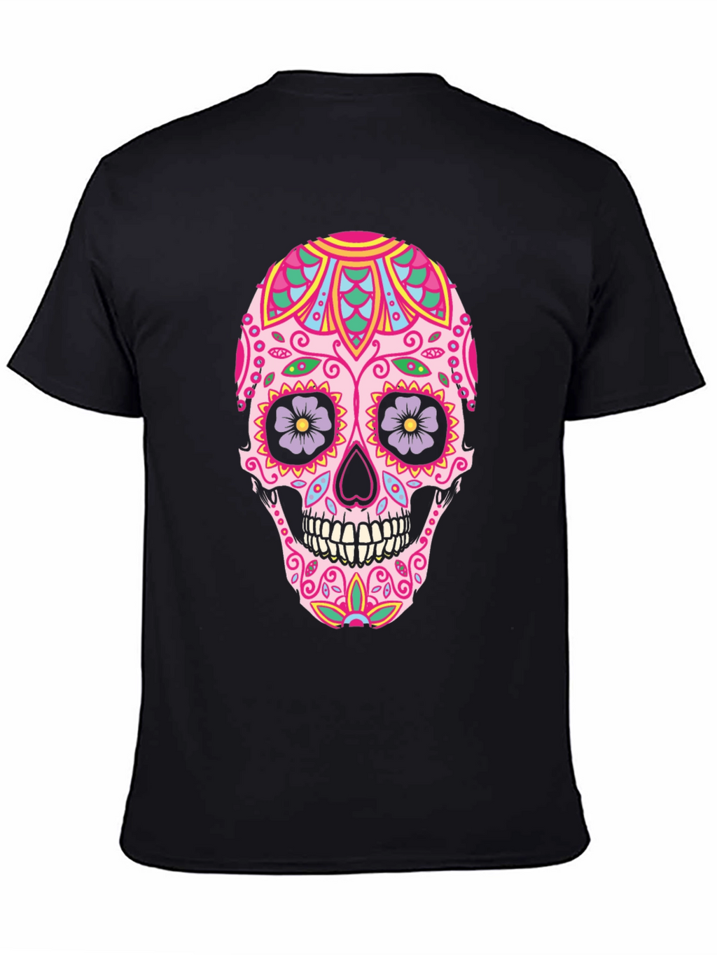 Sugar Skull Graphic Tee - Day of the Dead