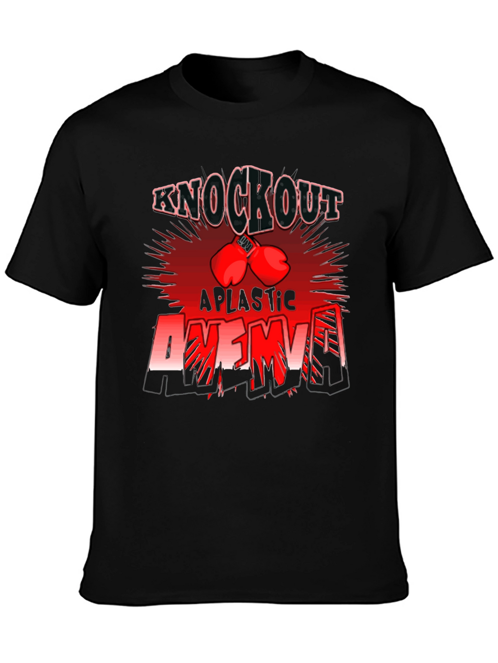 Knockout Aplastic Anemia Awareness T-Shirt