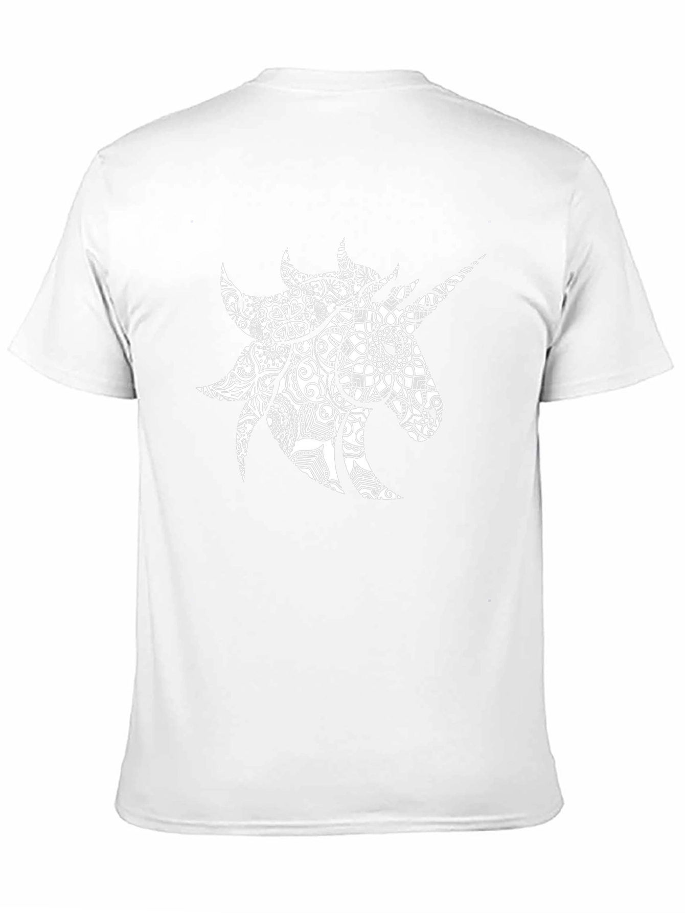 Unicorn Mandala Graphic Tee - Black