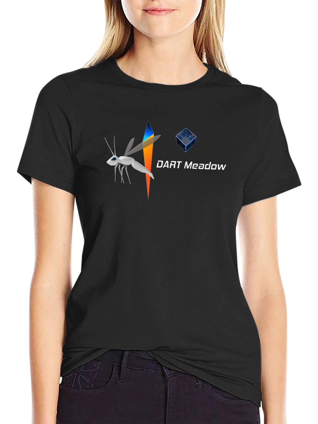DART Meadow Graphic T-Shirt - Black