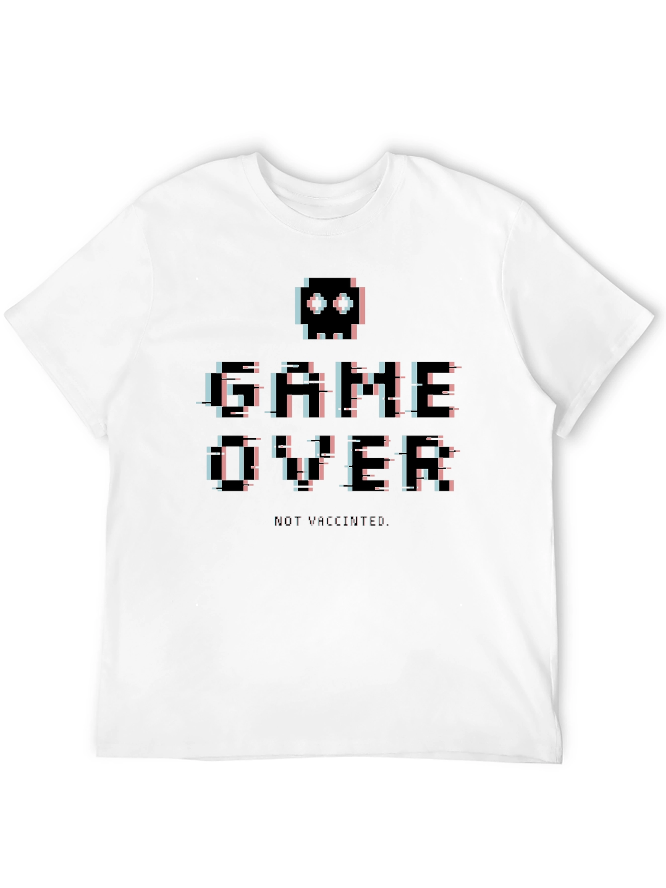 Retro Game Over T-Shirt - Pixelated Gaming Tee