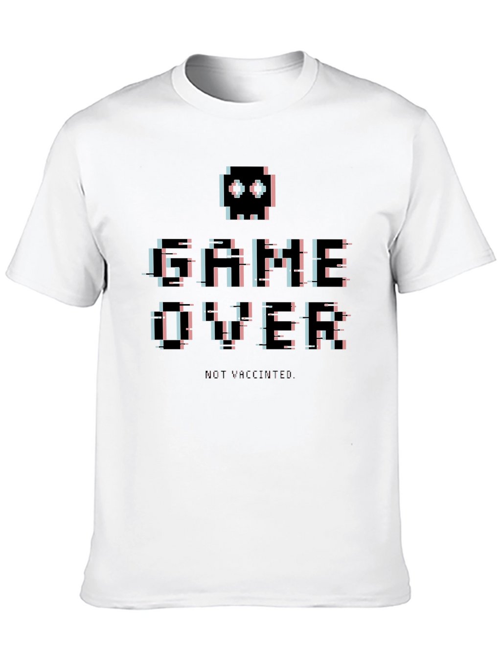 Retro Game Over T-Shirt - Pixelated Gaming Tee