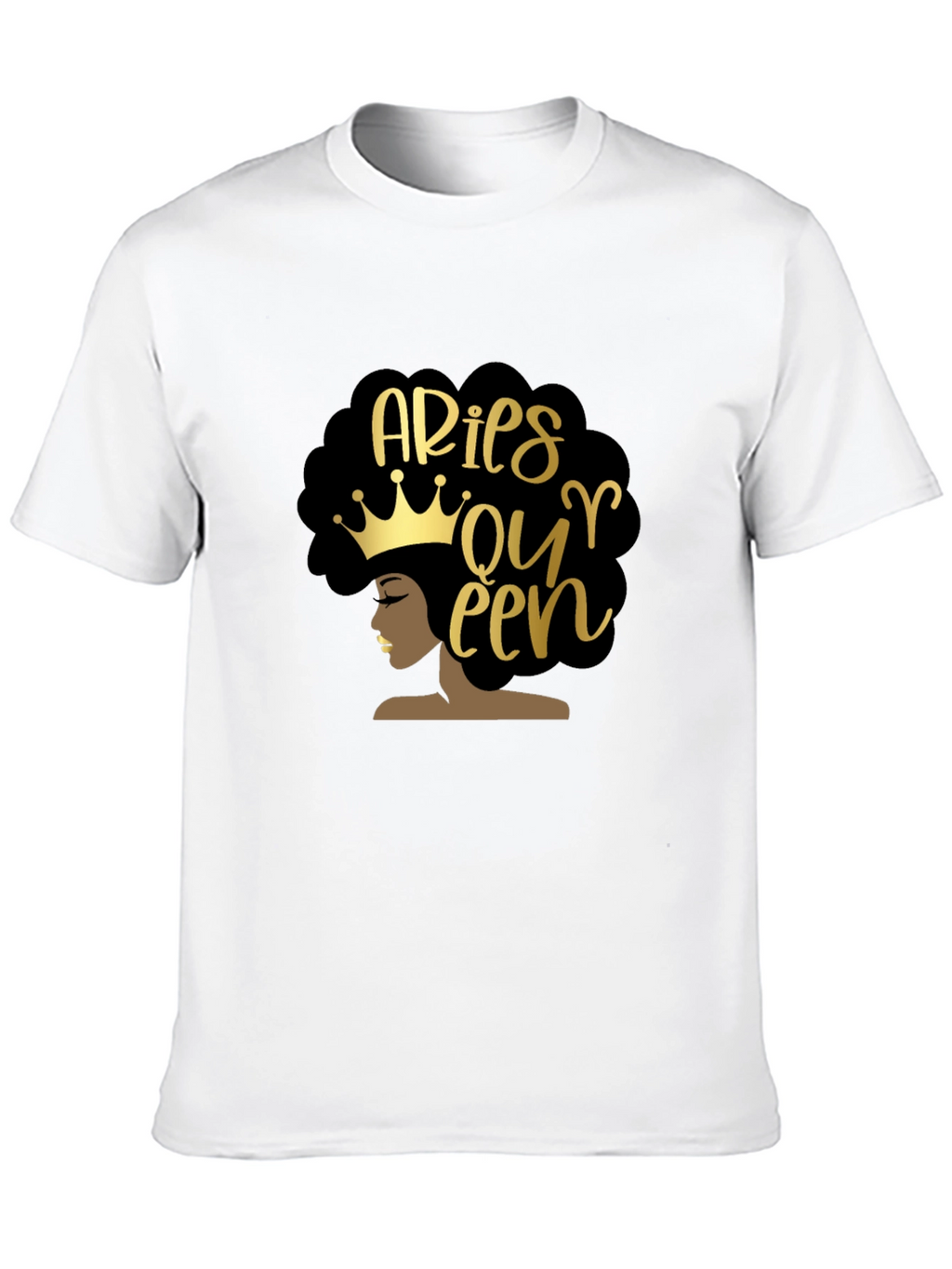 Aries Queen Black Graphic Tee