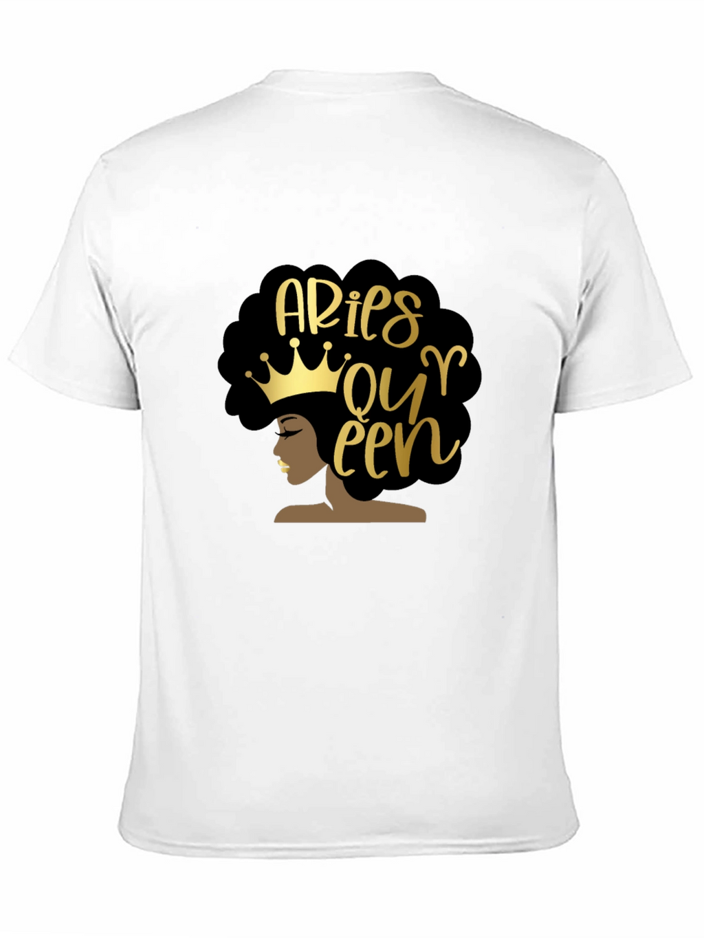 Aries Queen Black Graphic Tee