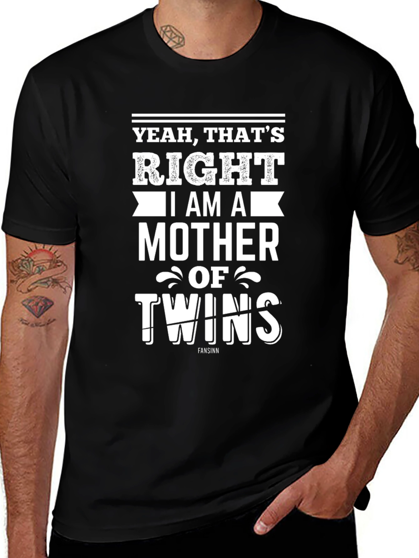 Yeah Thats Right Mother of Twins Tee