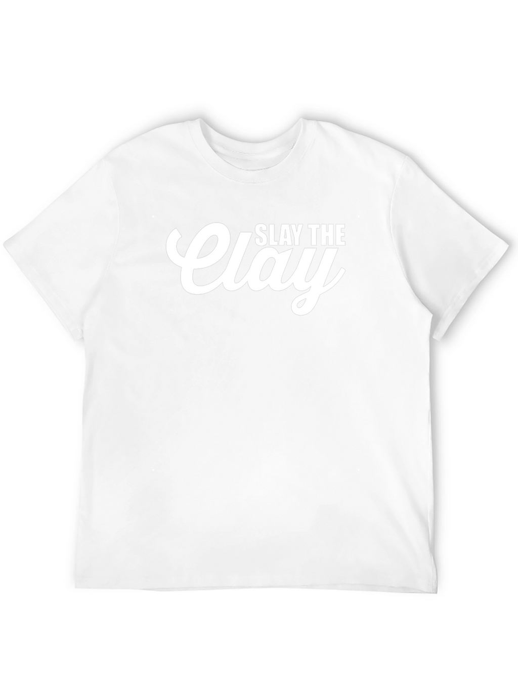 Slay The Clay Graphic T-Shirt - Black Cotton Tee