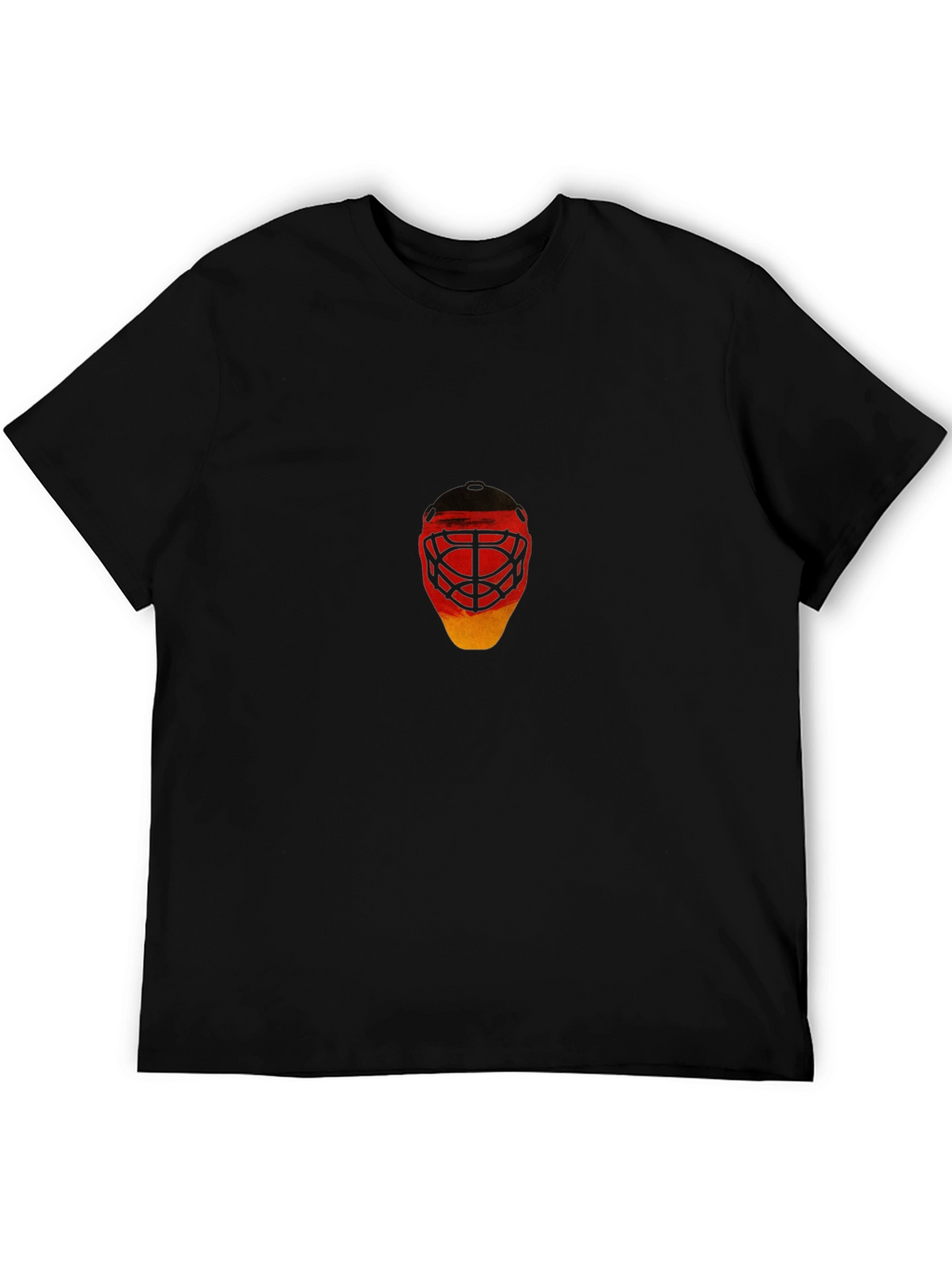 Black German Hockey Mask Graphic Tee