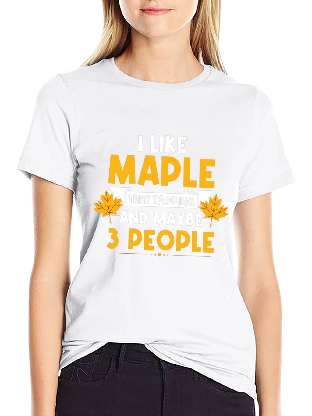 I Like Maple Tree Tapping Funny Graphic T-Shirt