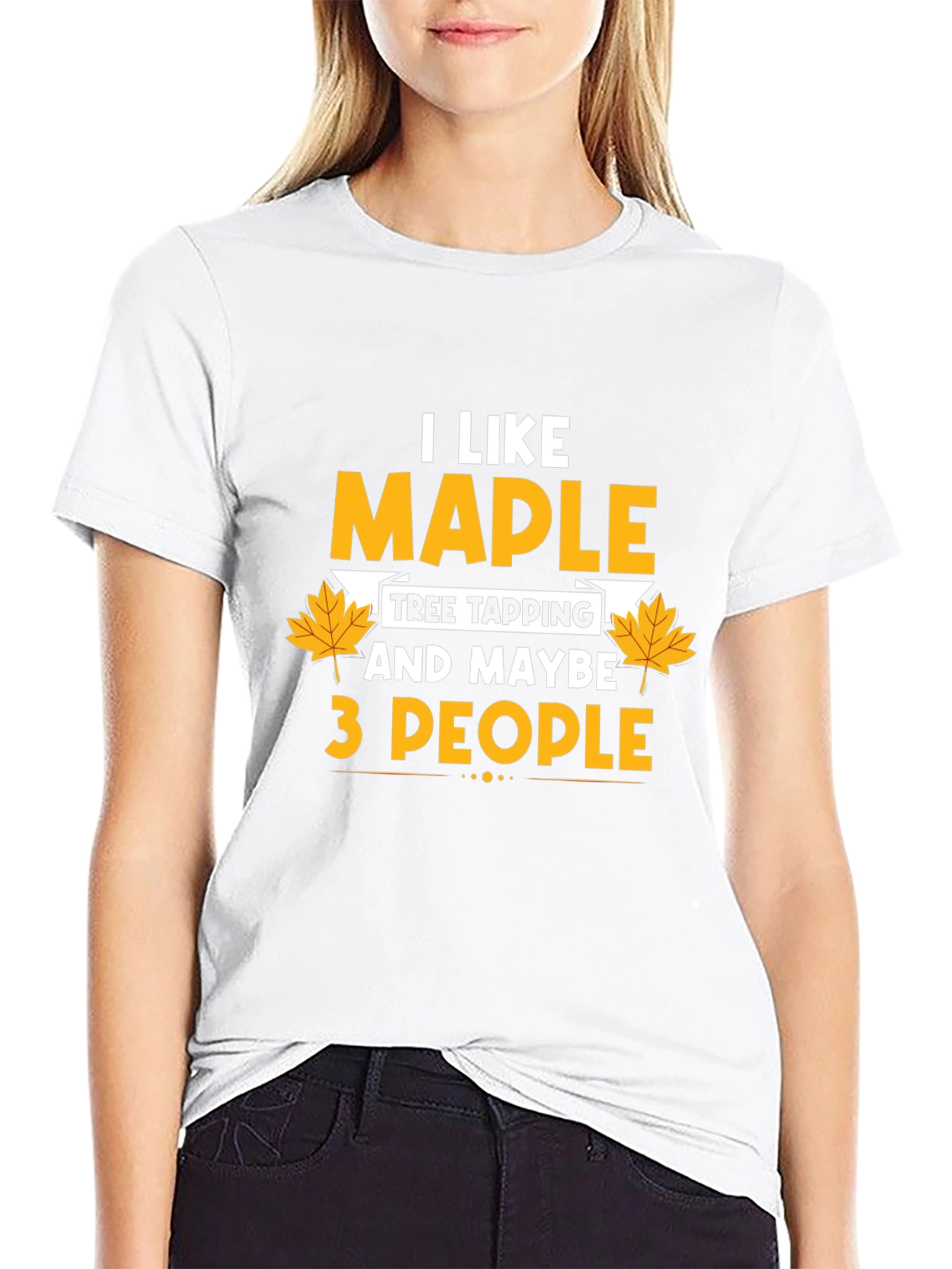 I Like Maple Tree Tapping Funny Graphic T-Shirt