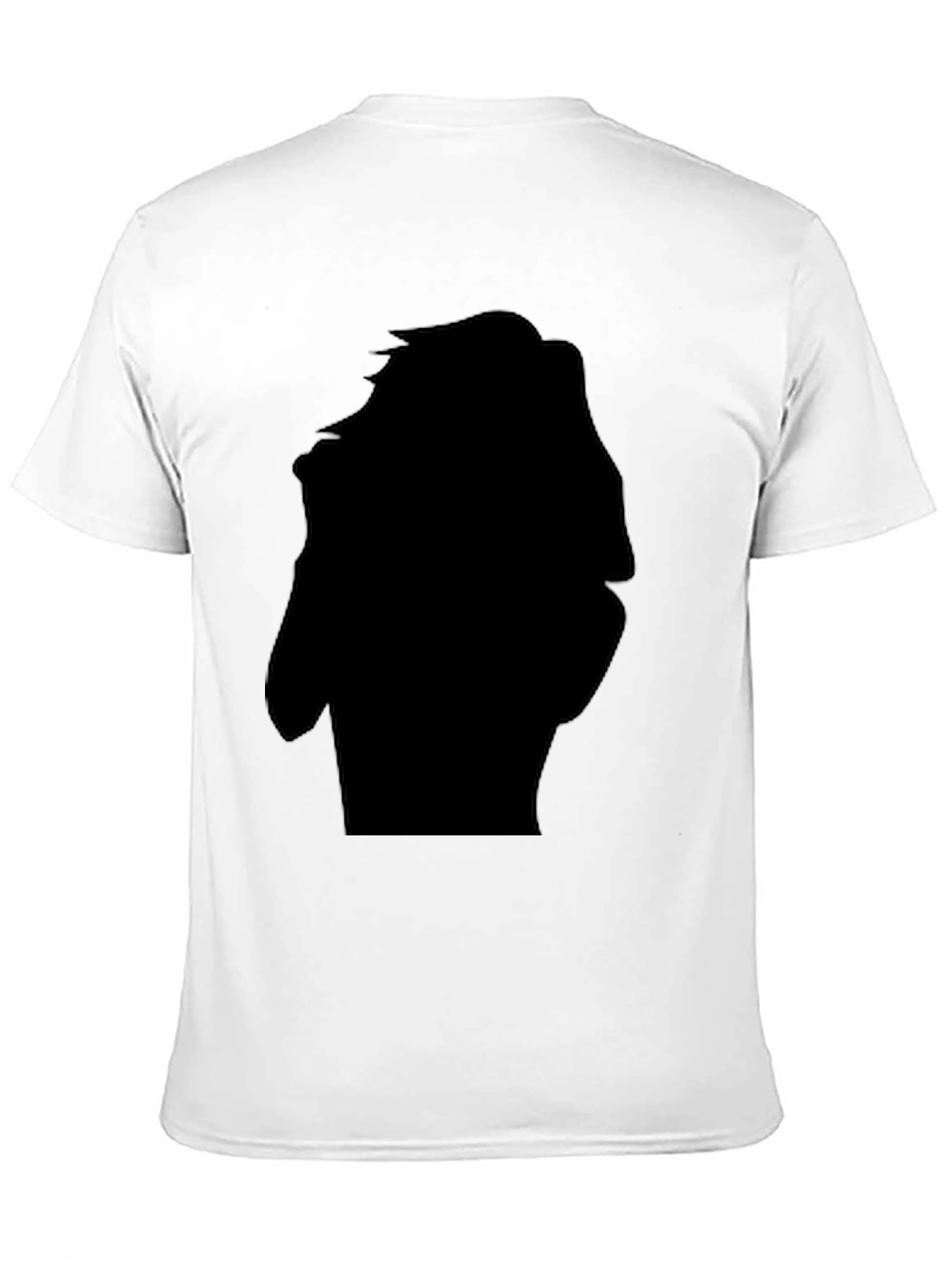 Stylish Black Silhouette Graphic T-Shirt
