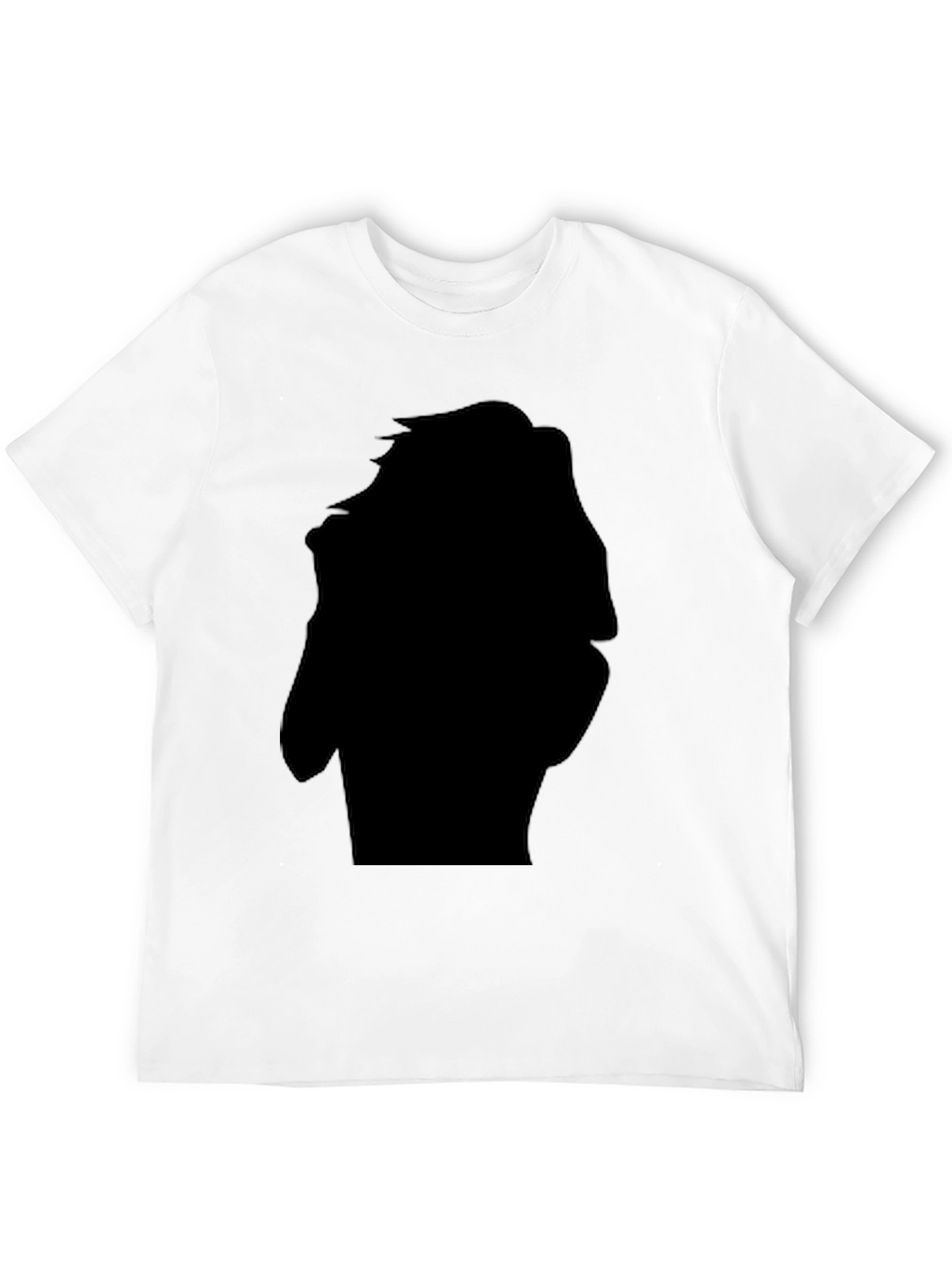 Stylish Black Silhouette Graphic T-Shirt