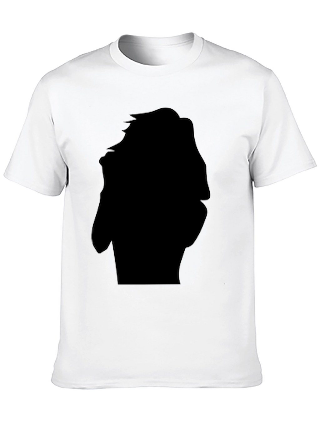 Stylish Black Silhouette Graphic T-Shirt